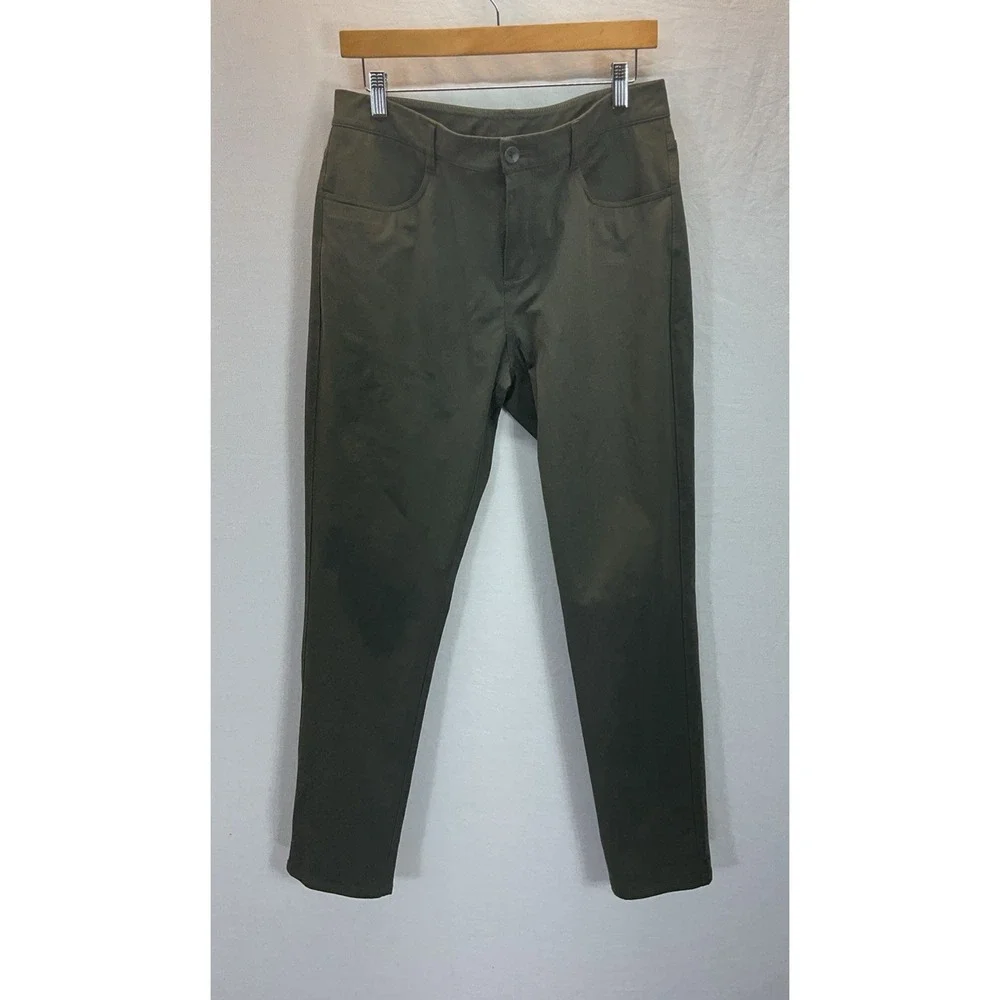 Vuori Men's Meta Pants Athletic Slim Fit 32x30‎ Green V430 S Golf Performance